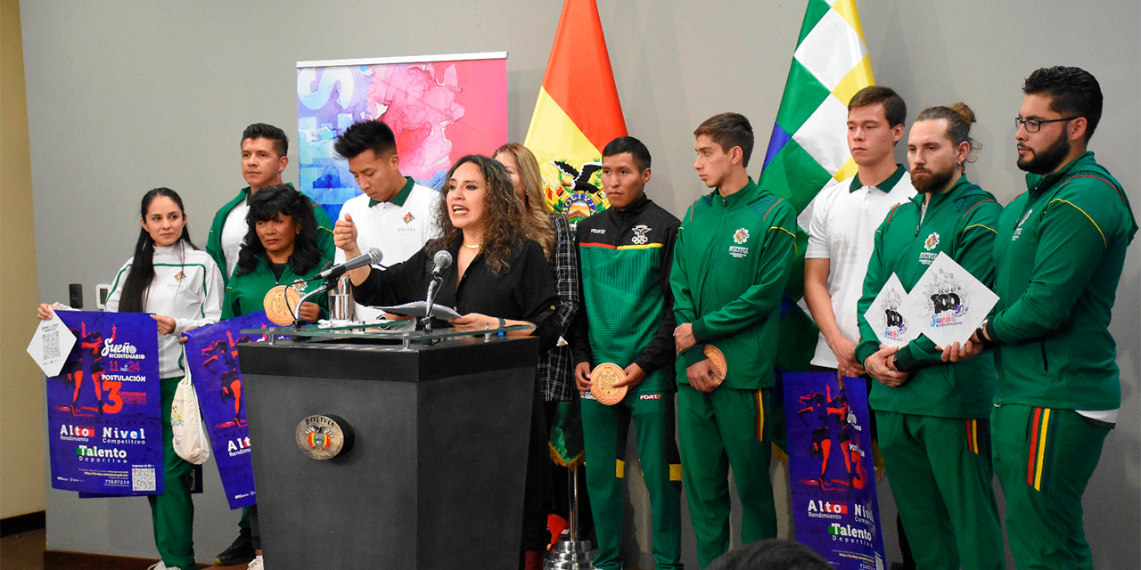 La ministra María Renée Castro, en el acto de presentación del proyecto. Foto: APG/MIN. DE SALUD Y DEPORTES