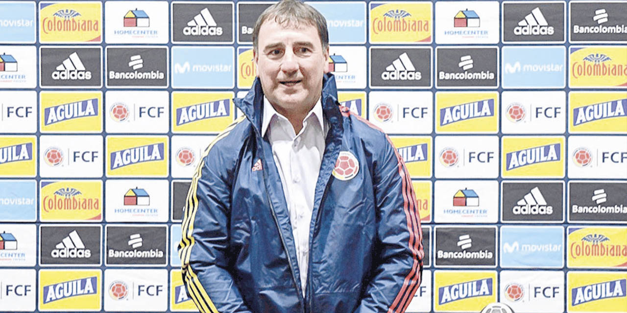 Néstor Lorenzo, técnico de la selección de Colombia. | Foto: @FCFSeleccionCol