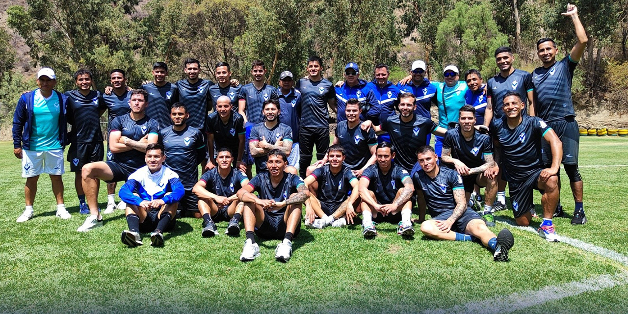 El entusiasmo del equipo orureño de cara al duelo con Independiente. Foto: GV SAN JOSÉ