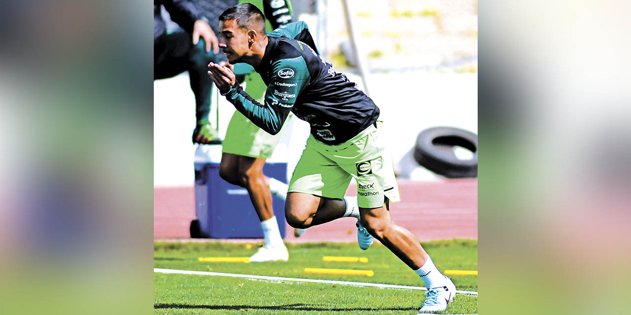 Robson Matheus, una figura joven que tiene la ilusión de triunfar en la Selección. | Foto: FBF