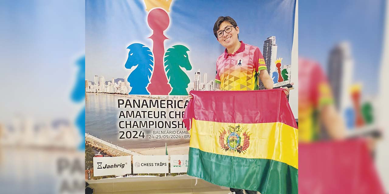 Mauricio Tapia logró el título Panamericano de ajedrez amateur, en Brasil.