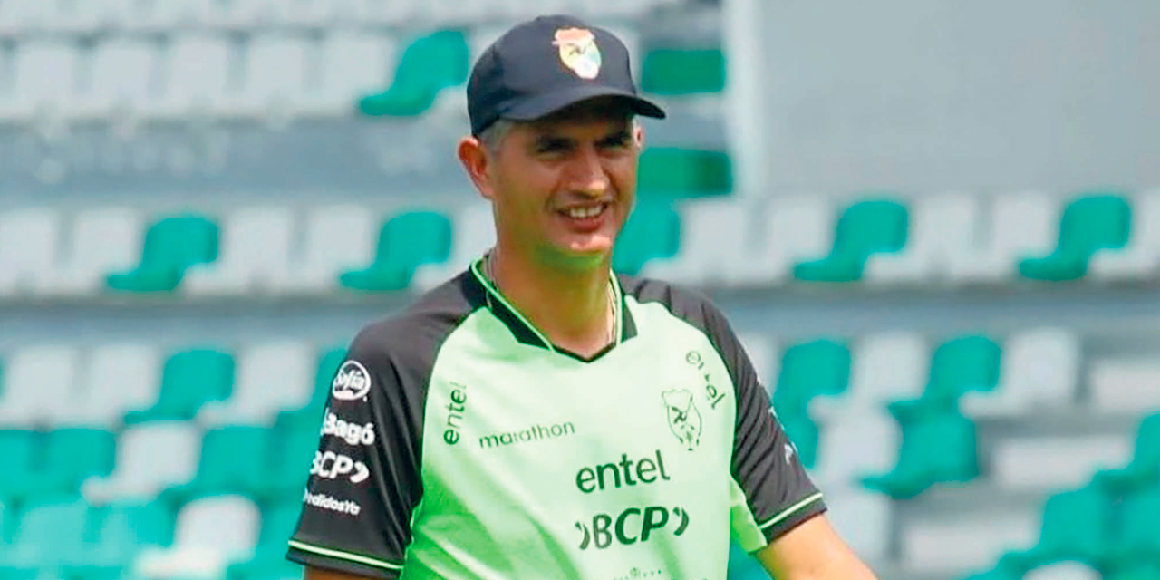 Jorge Perrotta es el técnico de la Selección boliviana Sub-20. Foto: RRSS