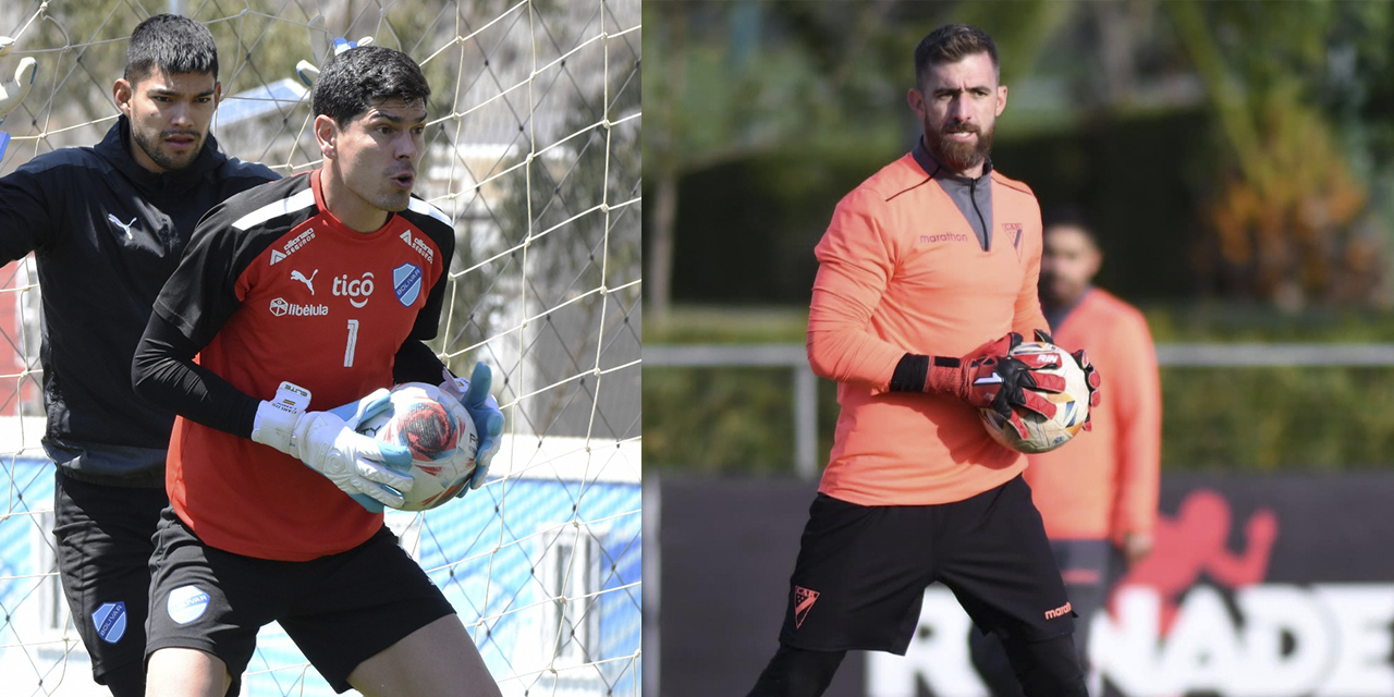 Los arqueros Carlos Lampe de Bolívar y Alain Baroja de Always será protagonistas del cotejo en el estadio Siles.