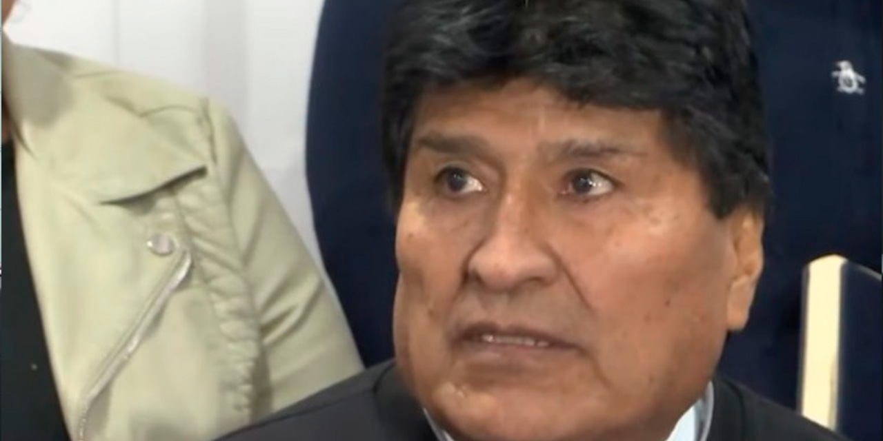 Evo Morales. Foto archivo