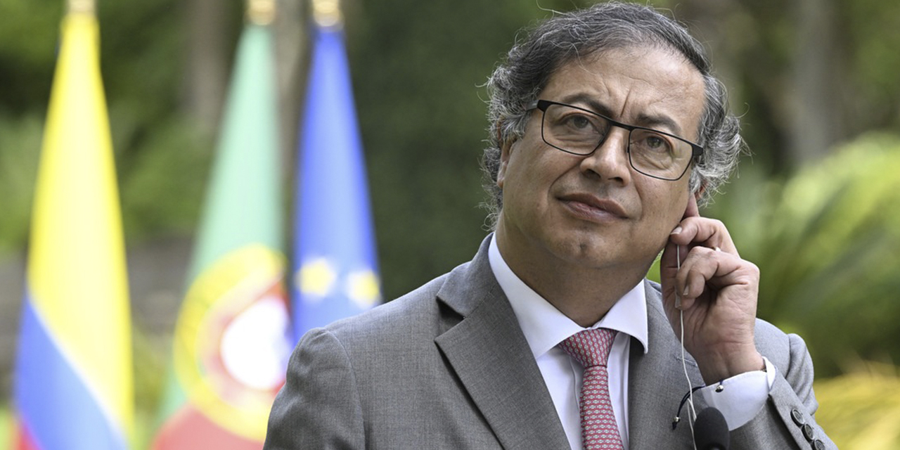 El presidente de Colombia, Gustavo Petro.