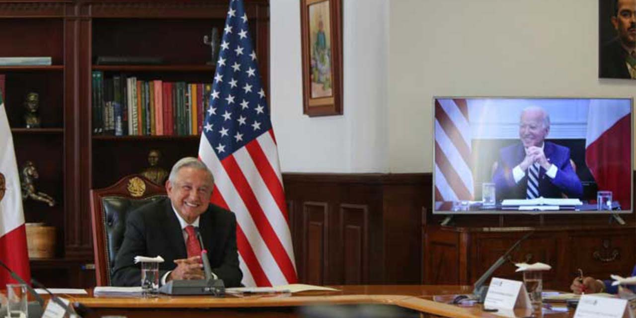 Importante reunión virtual de presidentes López Obrador y Joe Biden