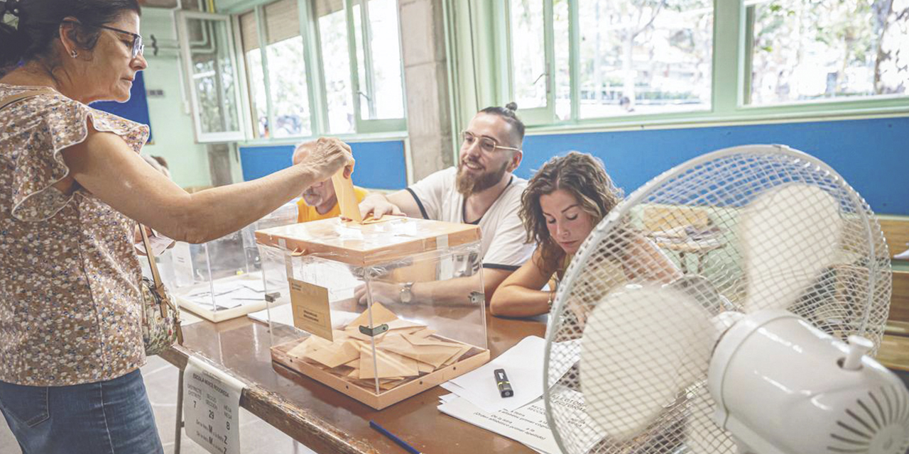 Jornada de votación.