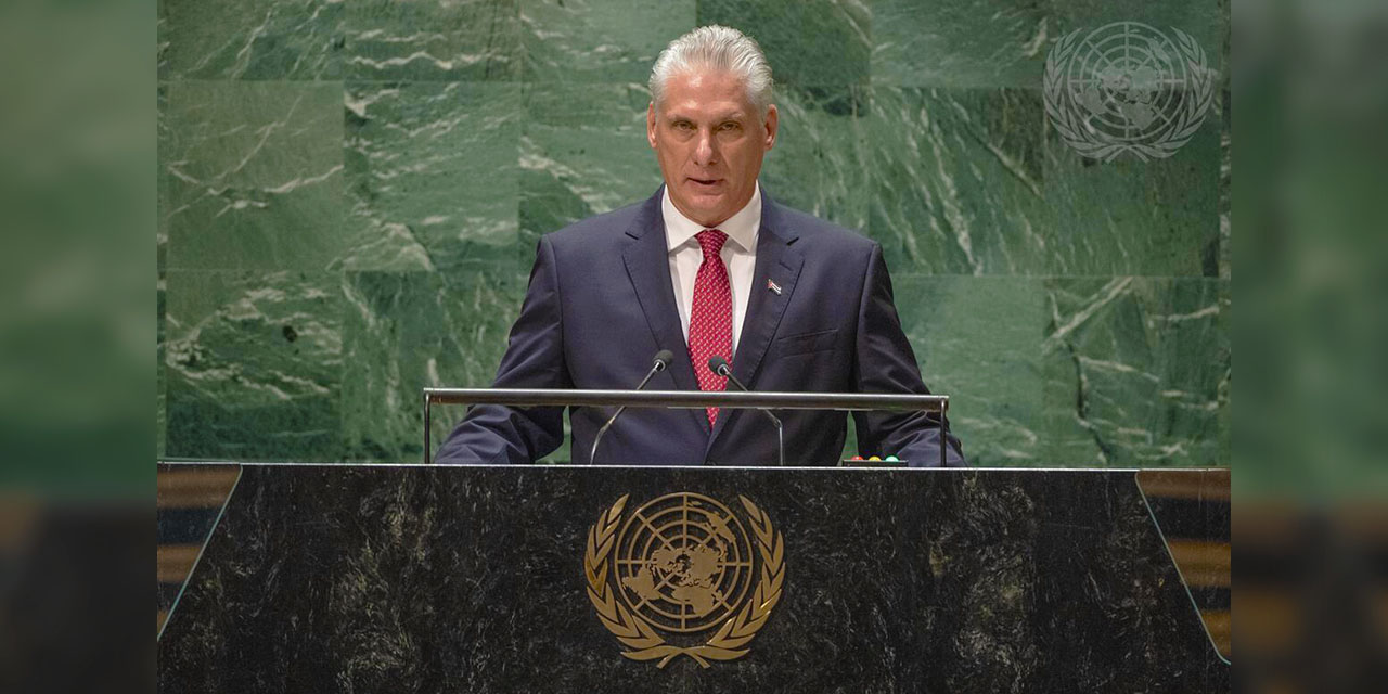 El presidente de Cuba, Miguel Díaz-Canel Bermúdez. | Foto: ONU 