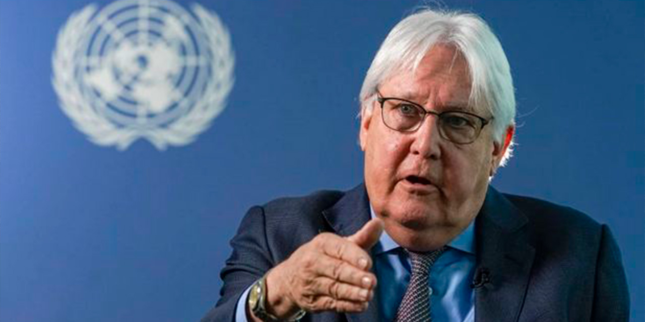 El subsecretario general para Asuntos Humanitarios de la ONU, Martin Griffiths. Foto: PRENSA LATINA