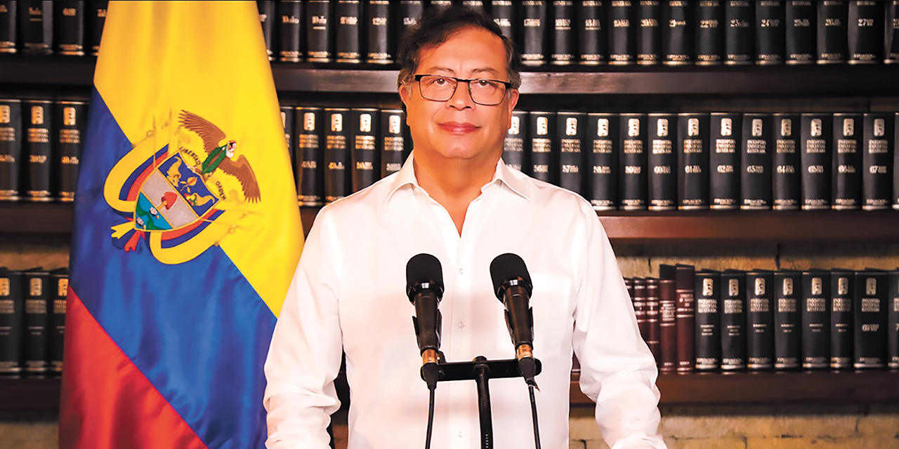 Gustavo Petro, presidente de Colombia. Foto: Facebook