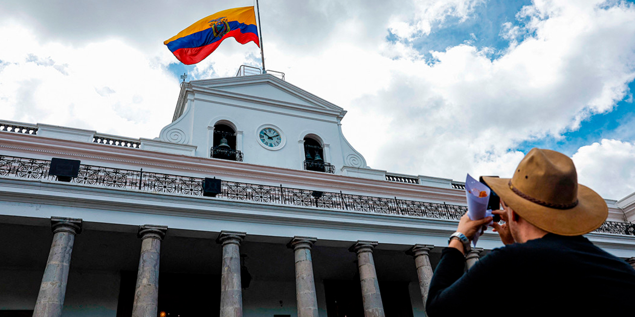 La residencia presidencial de Ecuador, Palacio de Carondelet, en Quito. Foto: RT