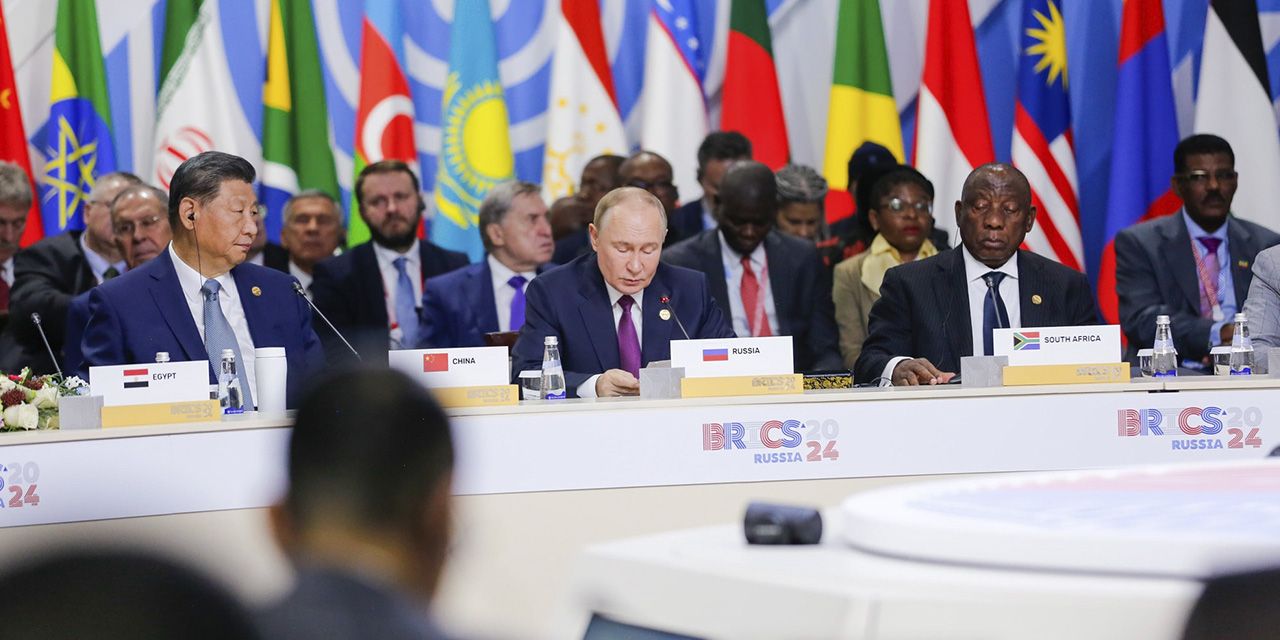 La XVI Cumbre de los Brics, con Vladimir Putin como anfitrión.