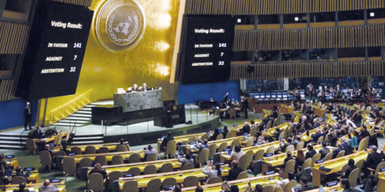 Asamblea de la ONU.