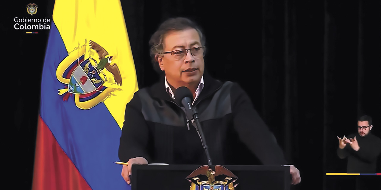 El presidente colombiano, Gustavo Petro. | Foto: X