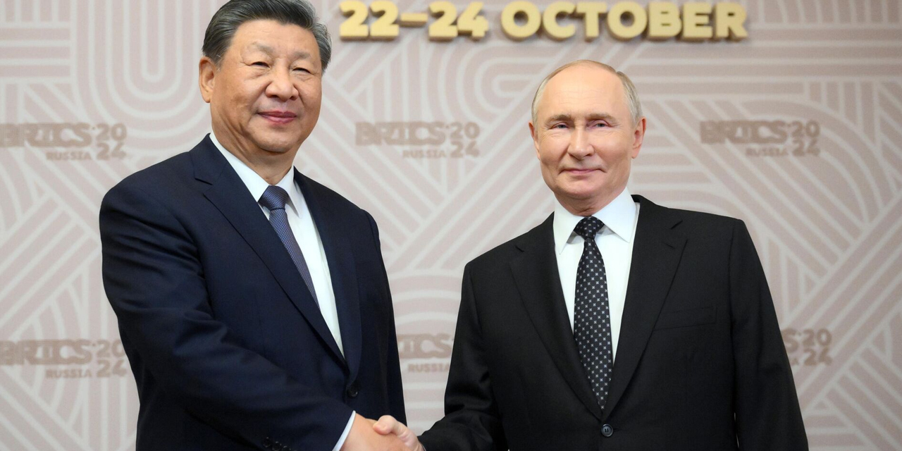 Xi Jinping y Vladimir Putin.