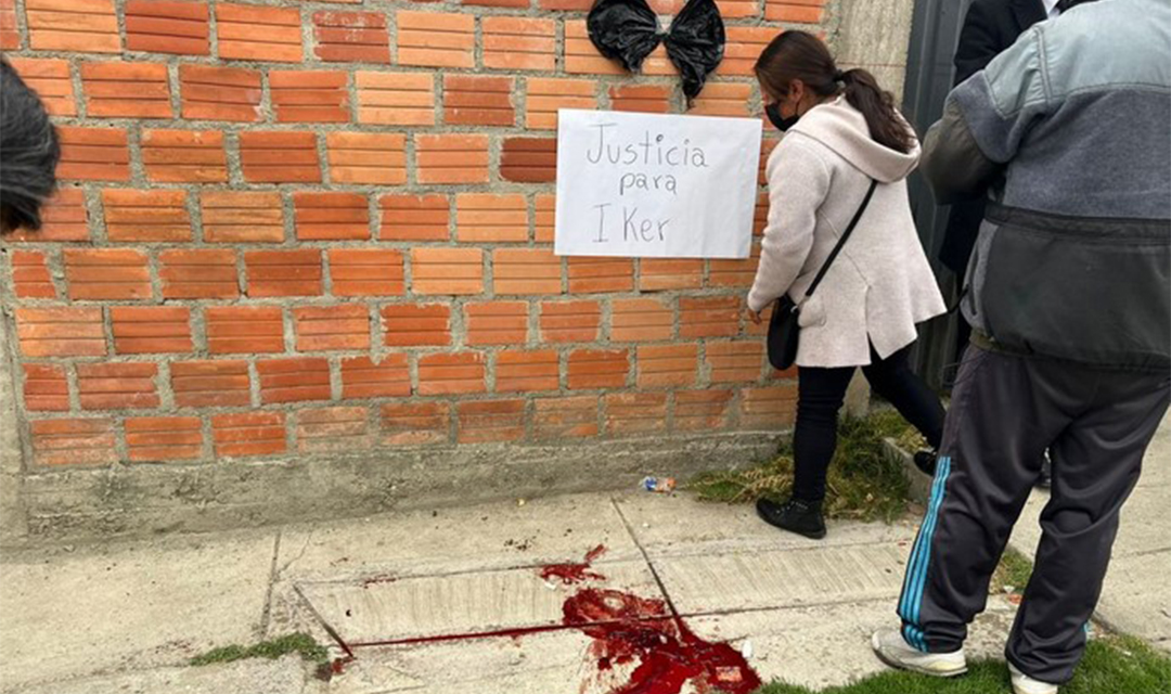 Vecinos exigen justicia por la muerte del niño de tres años. (Foto: Éxito Noticias)