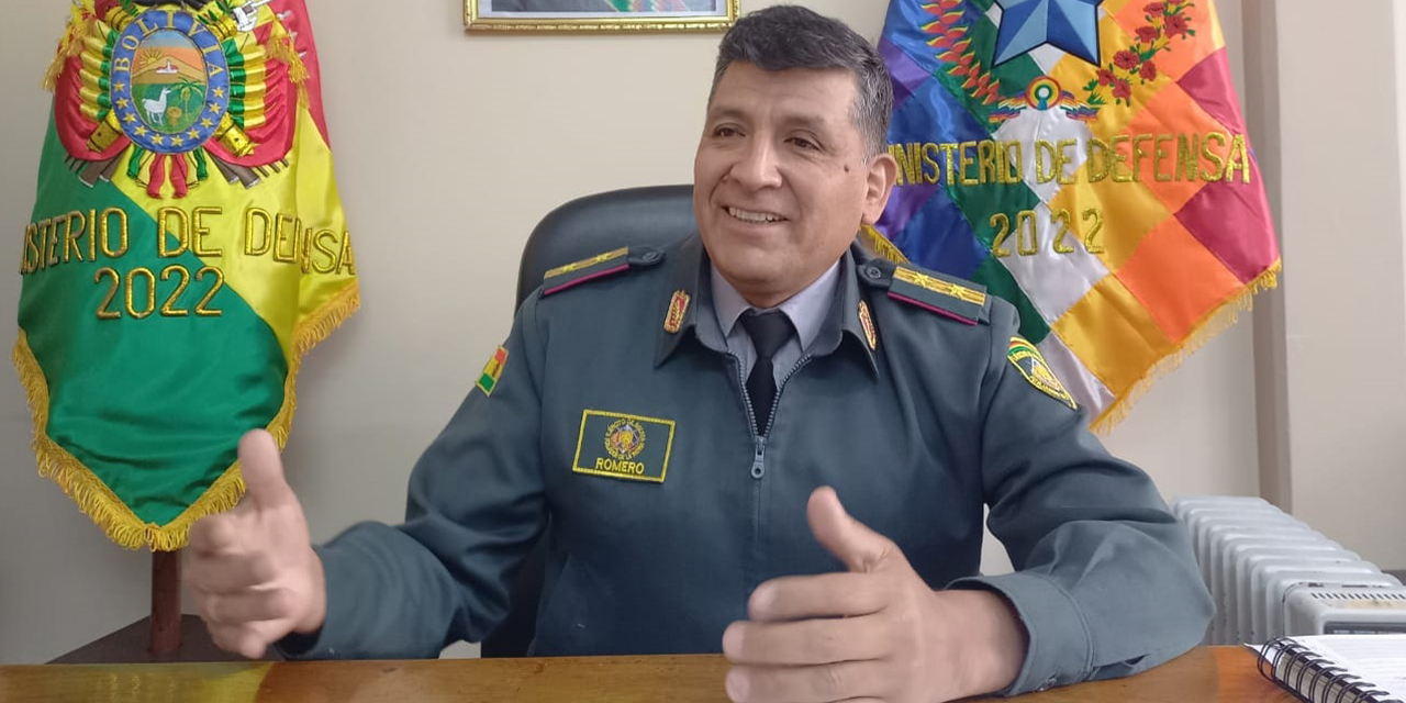 Miguel Romero, director general territorial militar del Ministerio de Defensa.