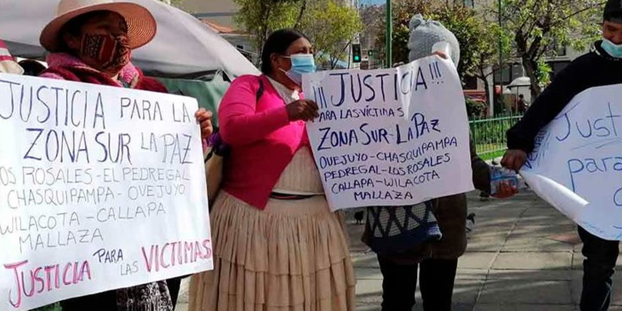 Una protesta por los decesos de 2019 en Pedregal. (Foto: Archivo)