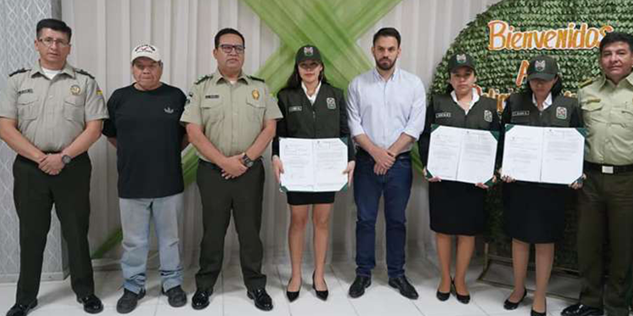 Los familiares de los efectivos caídos en Porongo fueron beneficiados con un trabajo dentro de la Policía Boliviana. (Foto: Archivo)