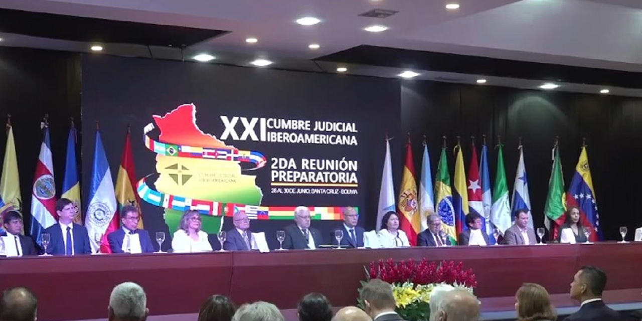 La reunión preparatoria de la XXI Cumbre Judicial Iberoamericana.