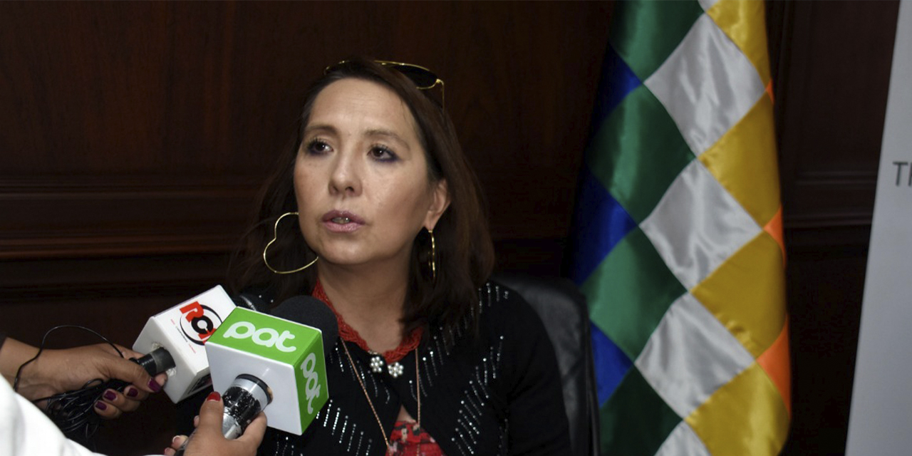 La viceministra de Transparencia Institucional y Lucha contra la Corrupción, Susana Ríos.