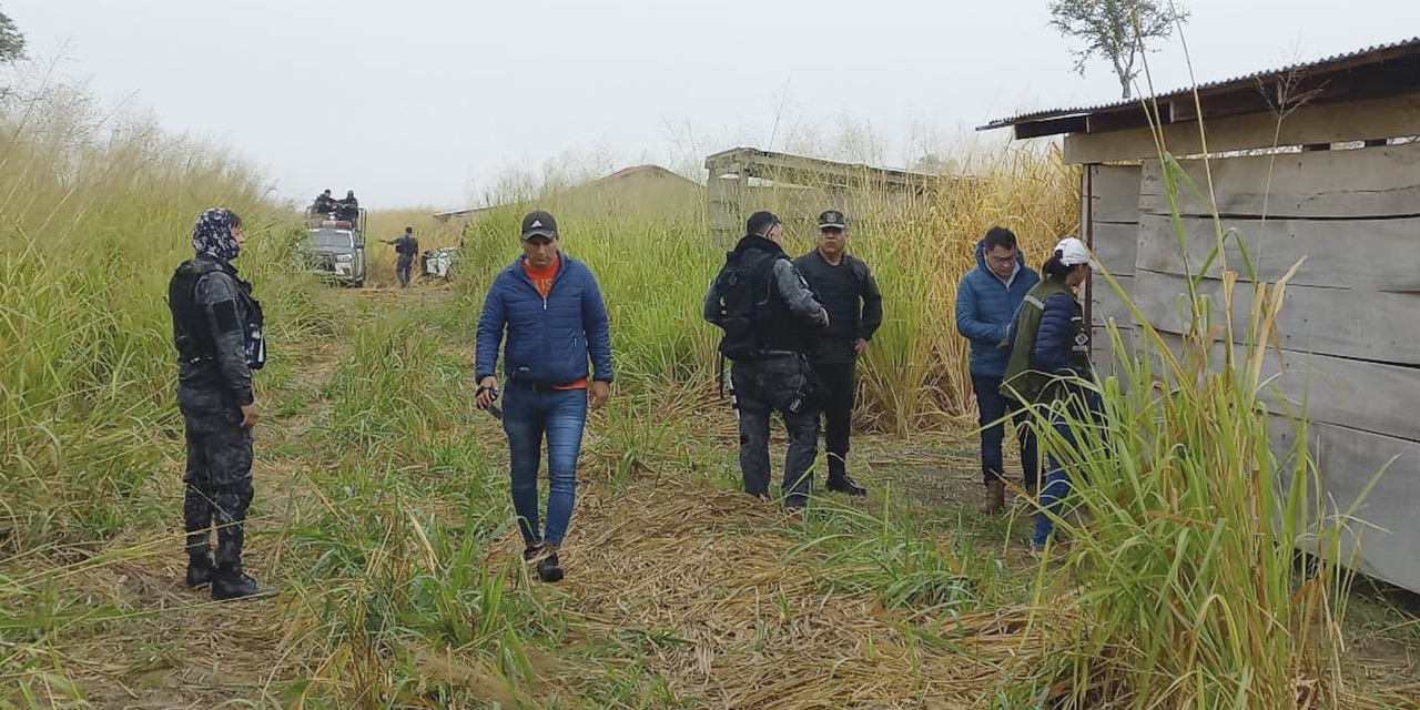 Operativos de búsqueda en el Beni a cargo de la Policía Boliviana.