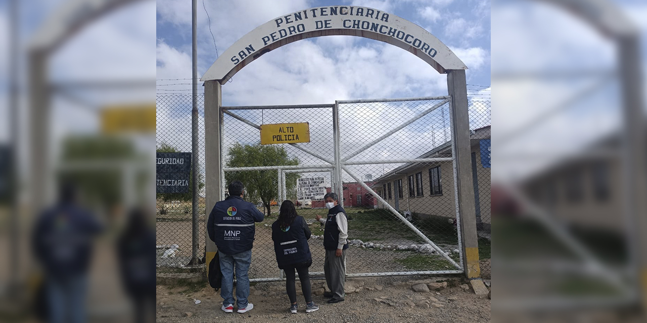 El penal de Chonchocoro. | FOTO:  RRSS