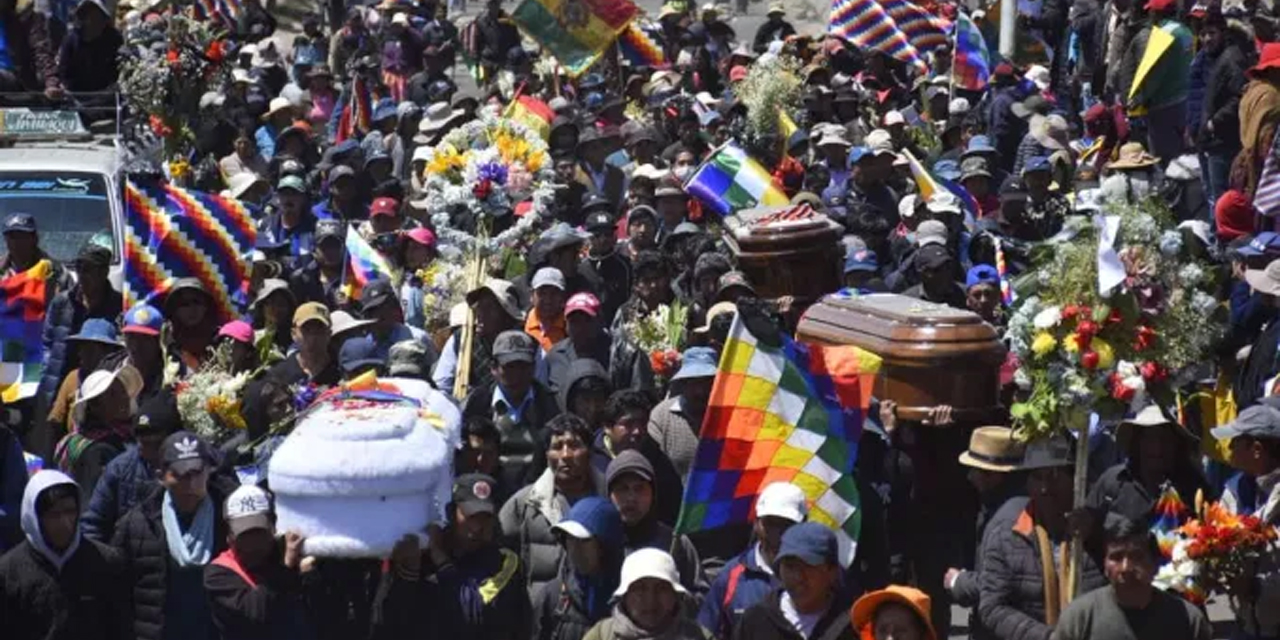 Víctimas de la masacre de Senkata. Foto: Archivo