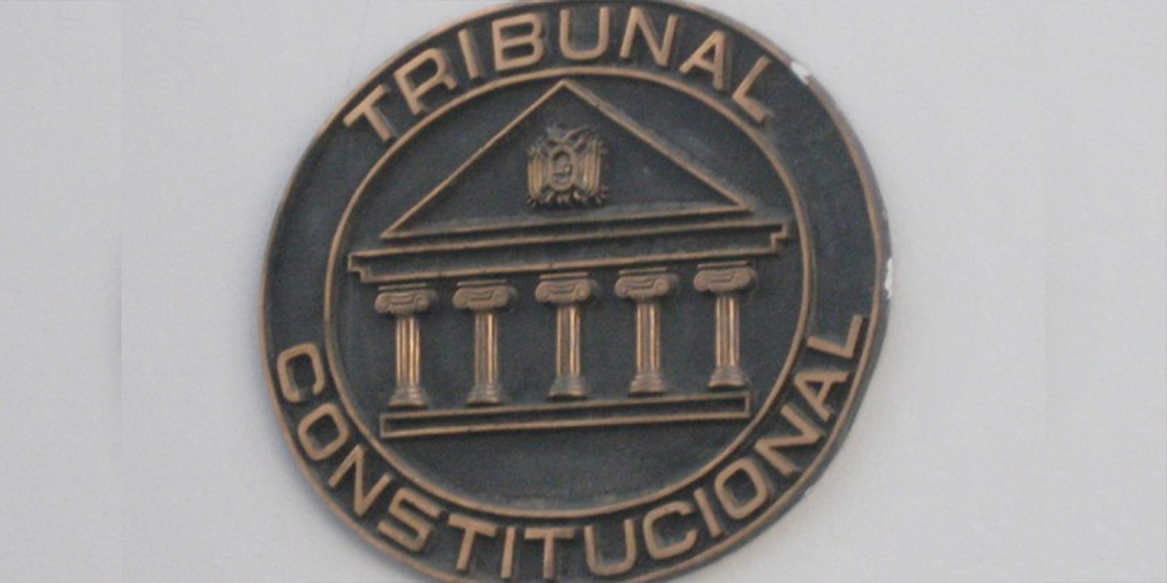 Logo del Tribunal Constitucional Plurinacional. | Foto: RRSS