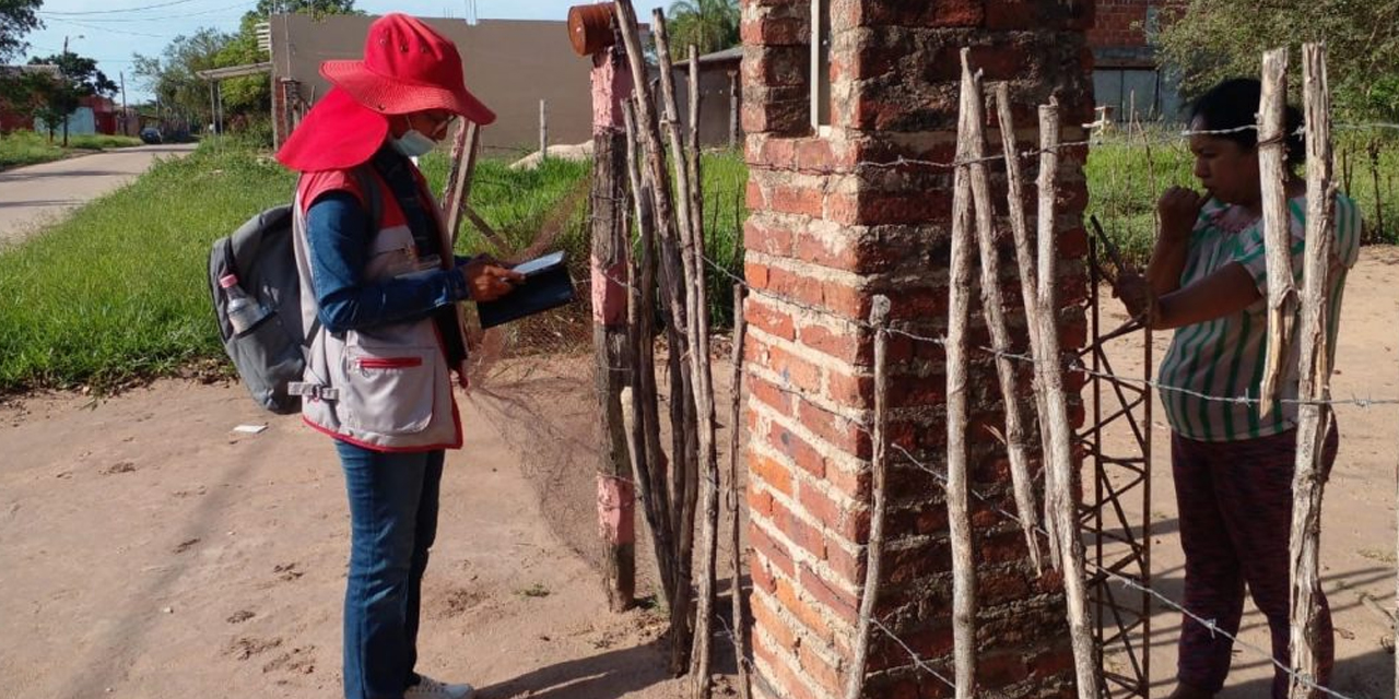 Censistas llegarán a todos los hogares de Bolivia. Foto archivo: INE