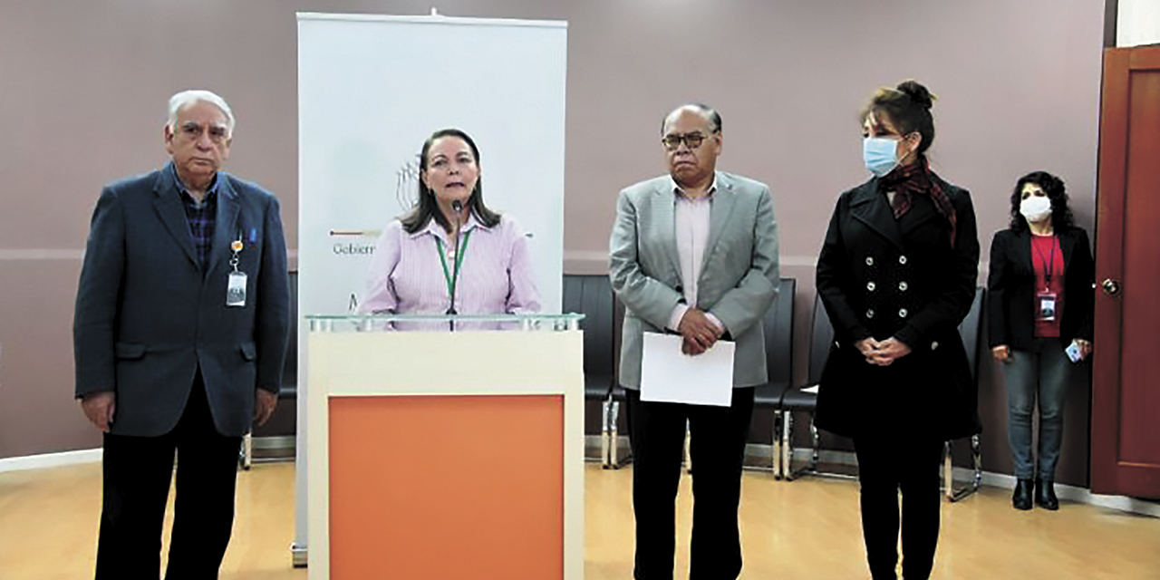 María Eidy Roca, en mayo de 2020, cuando asumió de manera interina el cargo de ministra de Salud. | Foto: MSyD