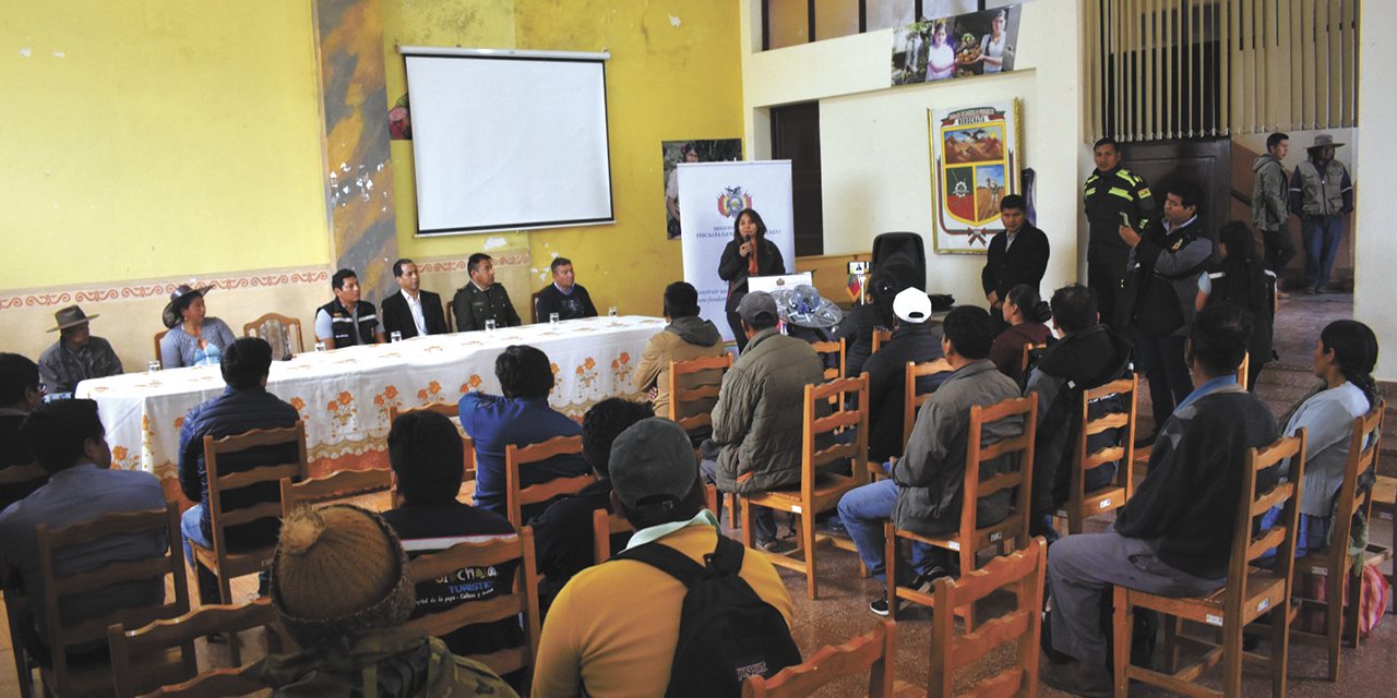 Inauguración de los nuevos servicios. | Foto: Fiscalía