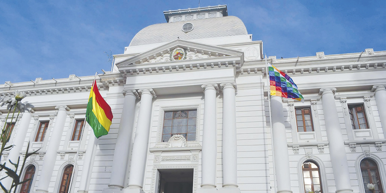 Tribunal Supremo de Justicia, en Sucre.