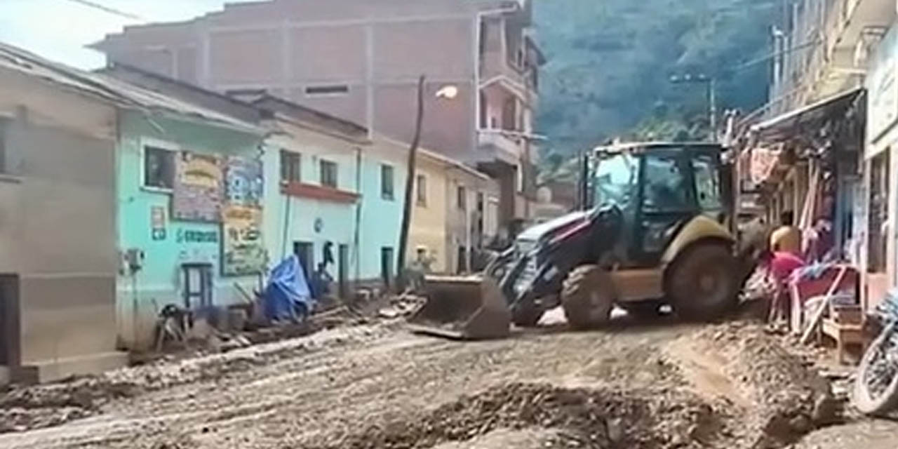 El 26 de diciembre una mazamorra afectó a la localidad de Las Mercedes, en el municipio de La Asunta. | Foto: Radio Activa