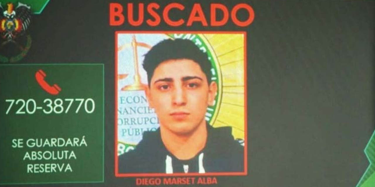 El hermano de Sebastián Marset, Diego Nicolás Marset Alba. | Foto: Policía Boliviana