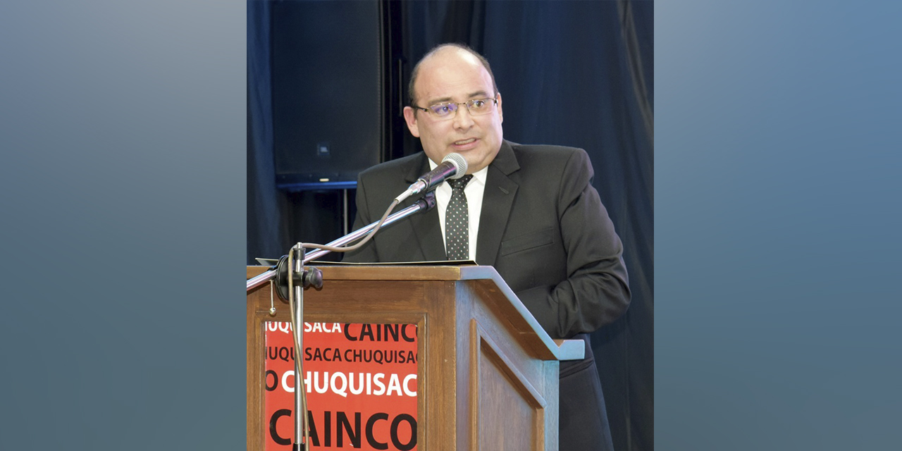 El presidente del Tribunal Constitucional Plurinacional, Paul Enrique Franco