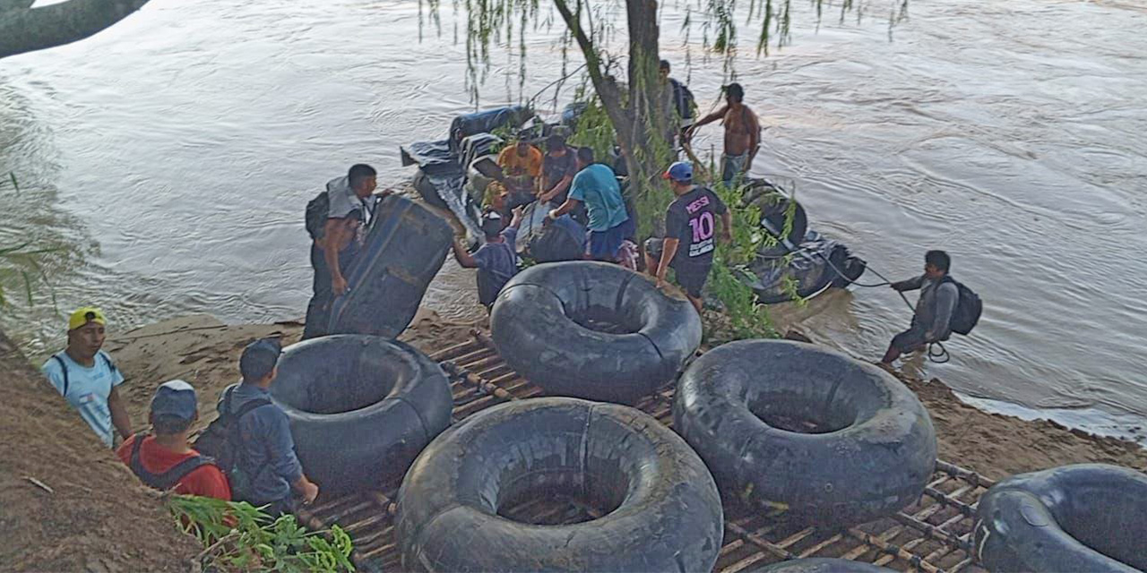 Armada Boliviana comisa y destruye 15 ‘gomones’ en el río Bermejo