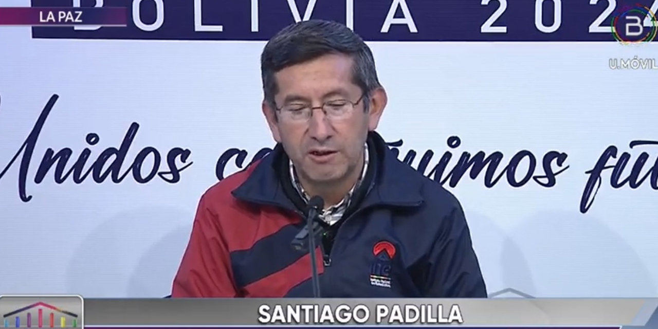 Foto: Captura Bolivia Tv.