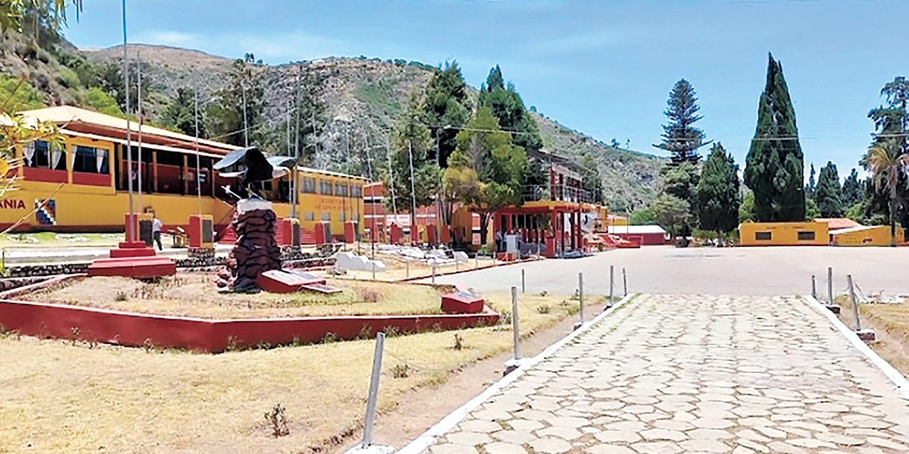 Las instalaciones del Liceo Militar en Sucre. Foto: Fiscalía