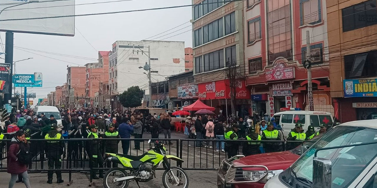 Avenida Juan Pablo II. Foto: RRSS