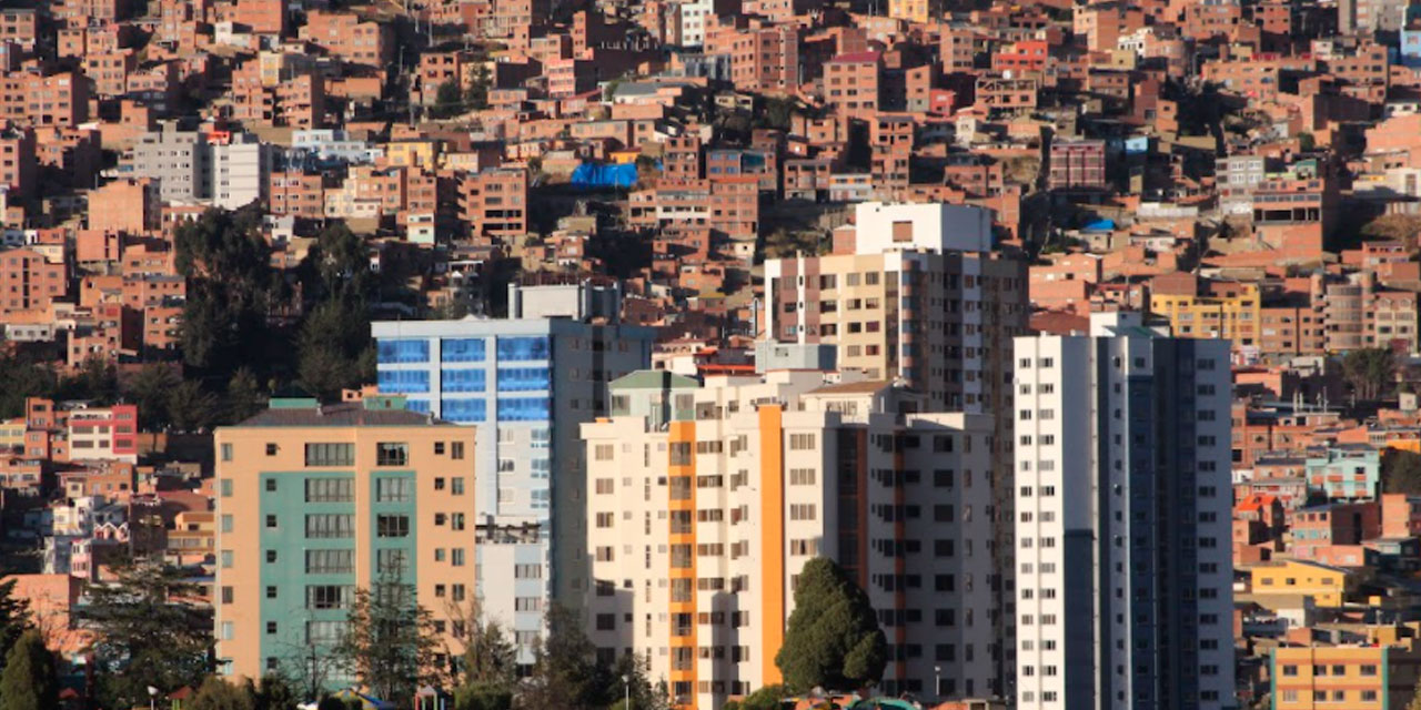 Construcciones en la ciudad de La Paz. Foto: Internet