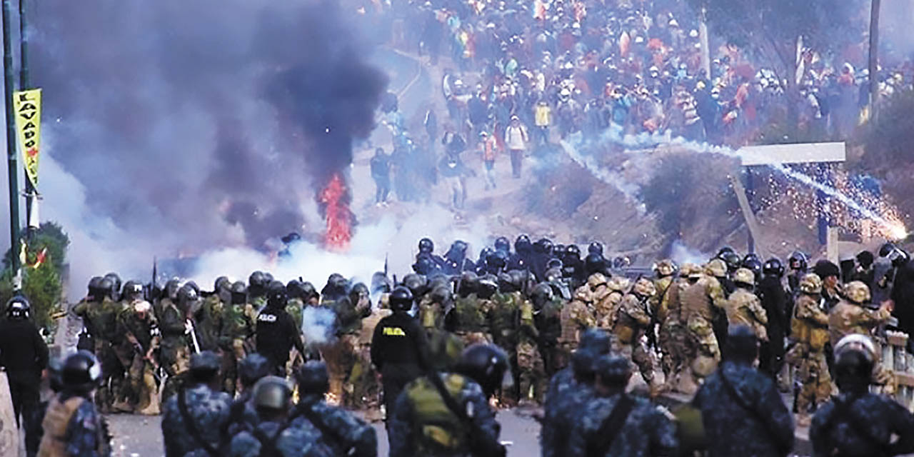 Represión sangrienta de las protestas en el caso Golpe de Estado I.  