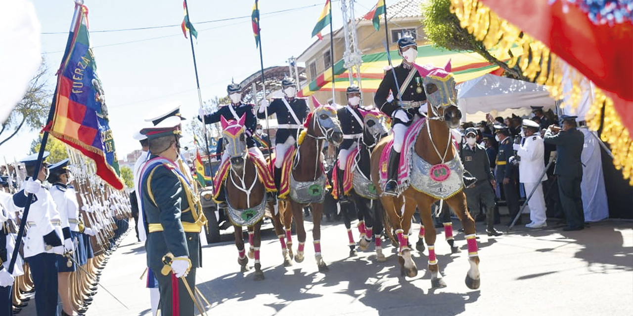 Efectivos del Colegio Militar del Ejército. | Foto: RRSS