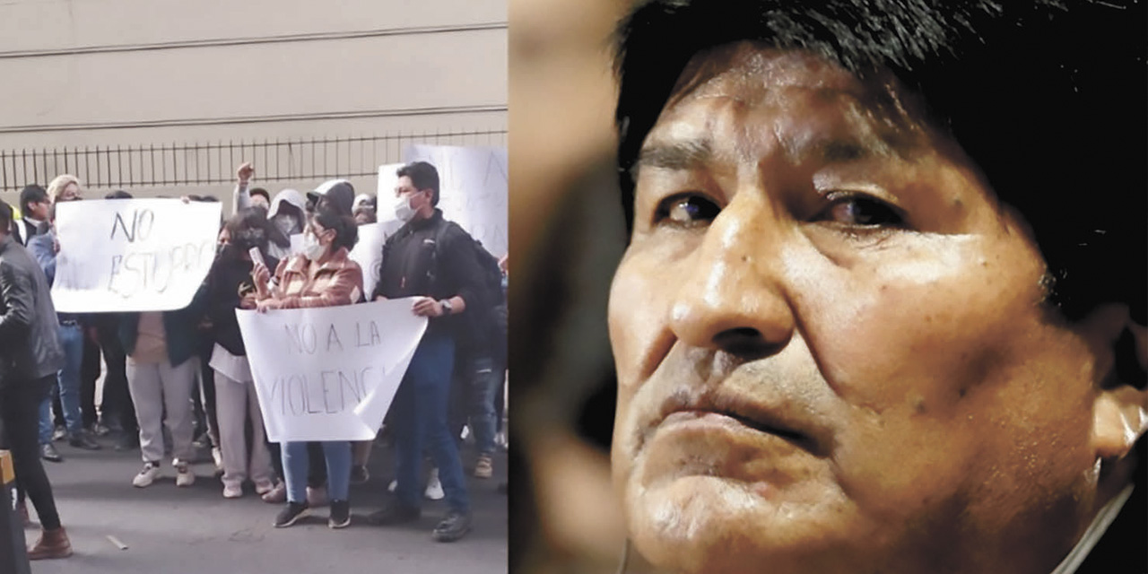 Evo Morales es investigado por estupro y trata de personas. Foto RRSS