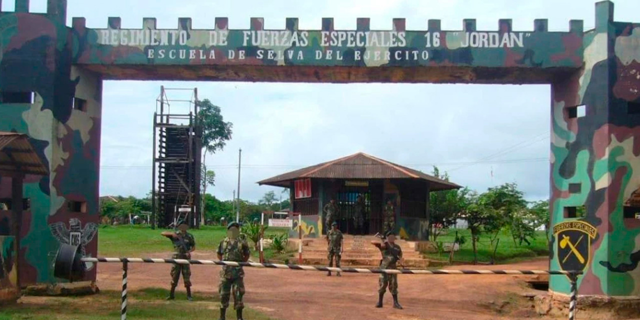 El Regimiento de Infantería de Selva (RIS-16) Tcnel. Jordán. Foto: FISCALÍA de BENI