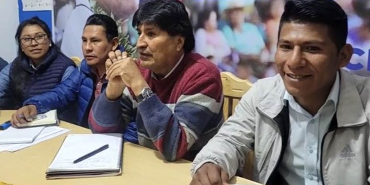 El exdirigente cocalero Arnold Alanes es afín a Evo Morales.