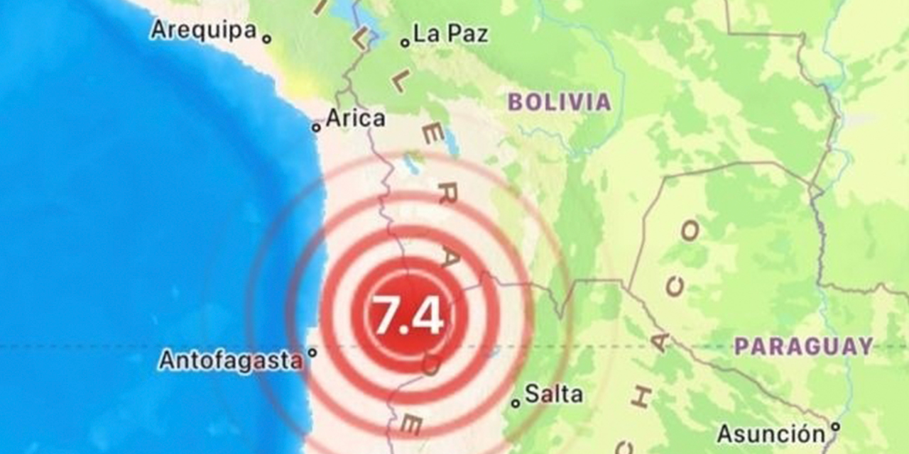 En Bolivia, los departamentos con altas probabilidades de sismos son Cochabamba, seguido de La Paz, Santa Cruz, Chuquisaca y Potosí. Foto: RRSS