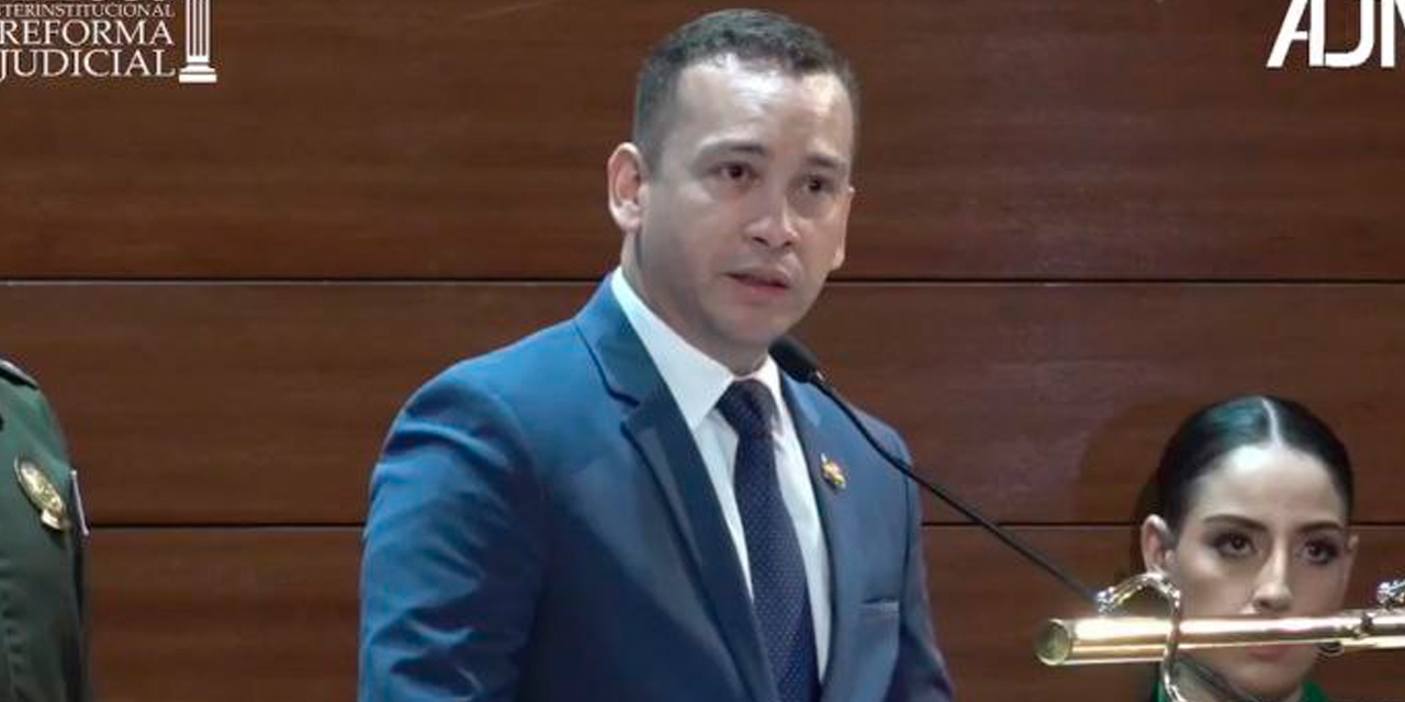 El presidente del Tribunal Supremo de Justicia, Romer Saucedo.