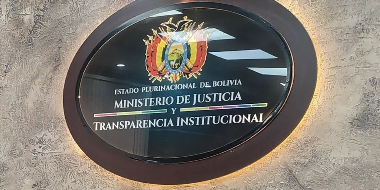 Paz da garantías al sistema judicial con el cierre del Ministerio de Justicia