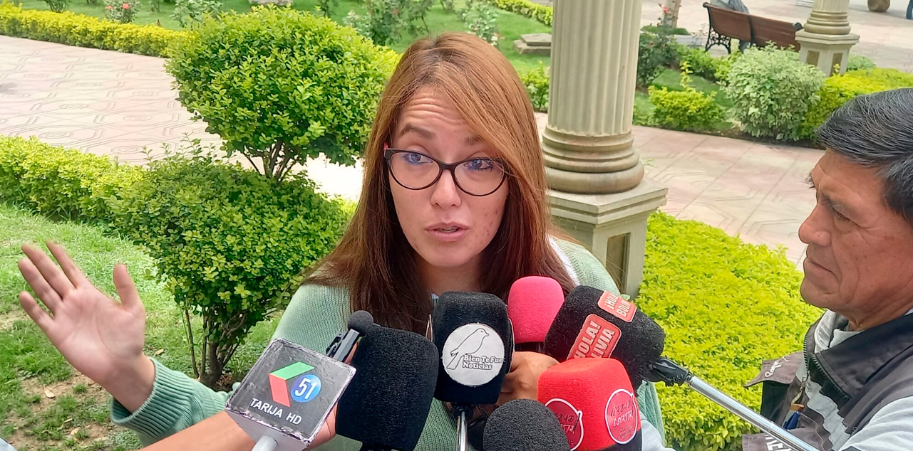 La diputada Luciana Campero. Foto: https://www.tarijaenlinea.com.bo/